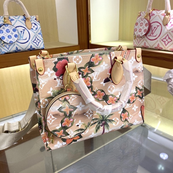 ルイヴィトンバッグ角部分ディテール